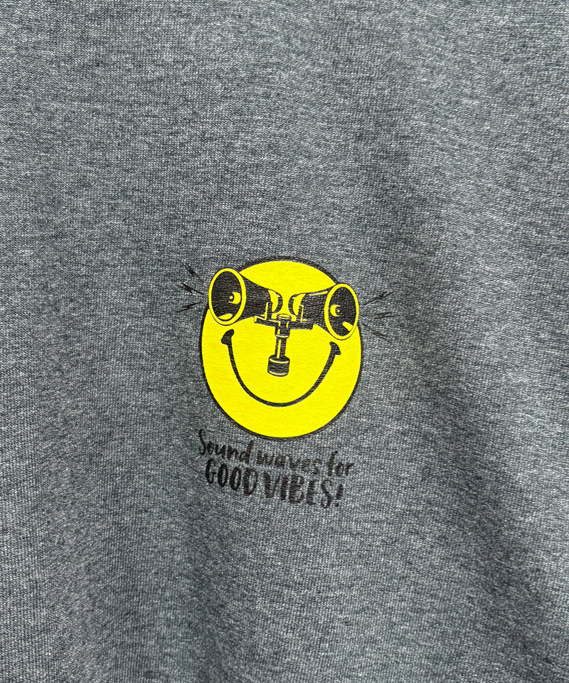 DIET BUTCHER SLIM SKIN - SINE WAVE LS / DARK CHARCOAL HEATHER