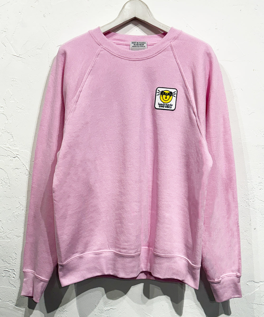 DIET BUTCHER SLIM SKIN - RADIAL SWEAT / LIGHT PINK
