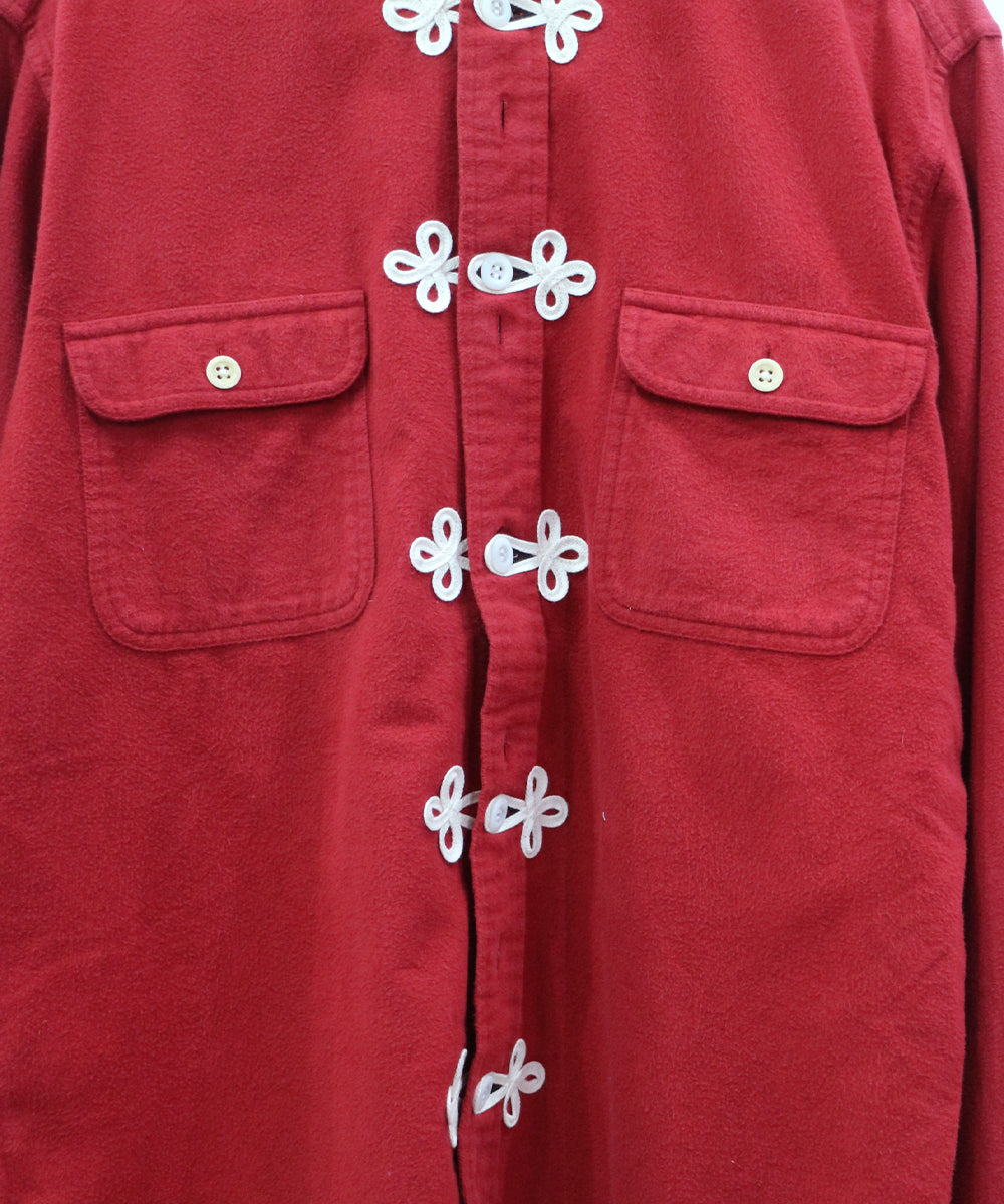 THE DAWN B - UPcycle custom shirts RED