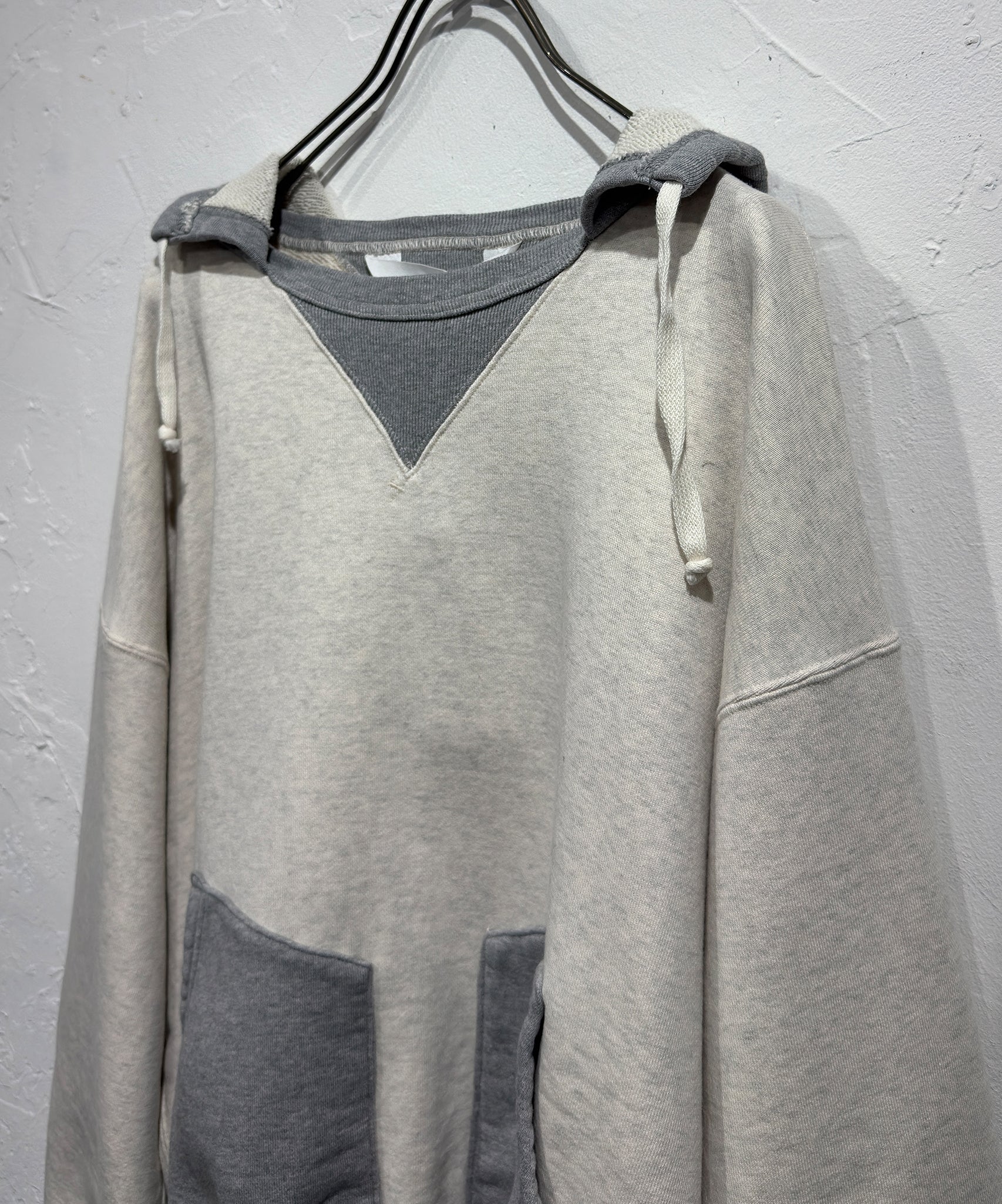 ANDER - AFTER HOODED SWEAT / OATMEAL×HEATHER - DB&BAR