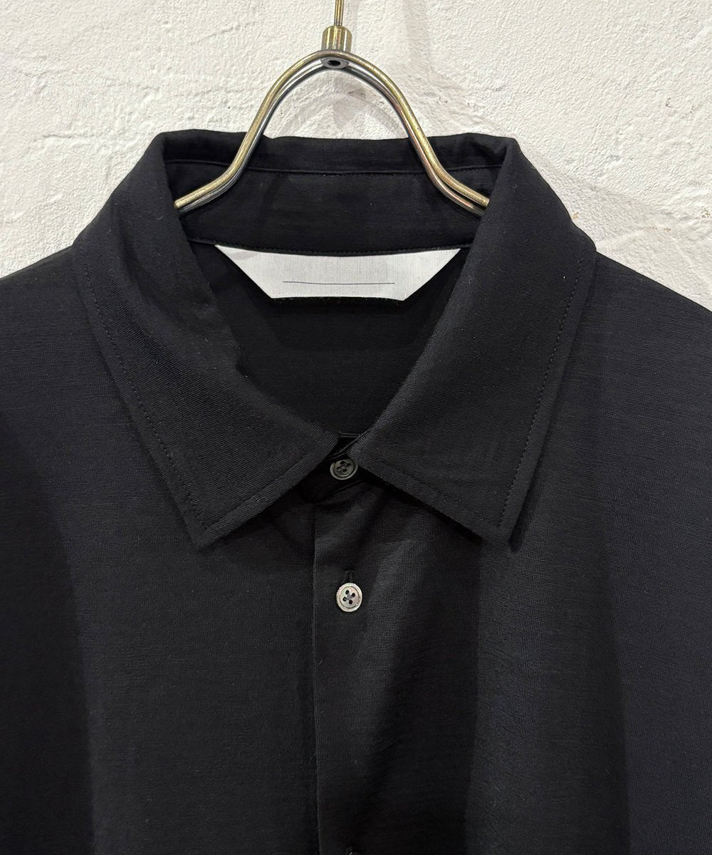 ANDER - MERINO SHIRT / BLACK 商品画像 - DB&BAR