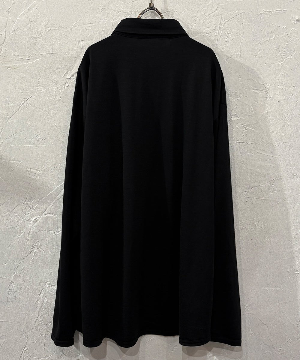 ANDER - MERINO SHIRT / BLACK 商品画像 - DB&BAR