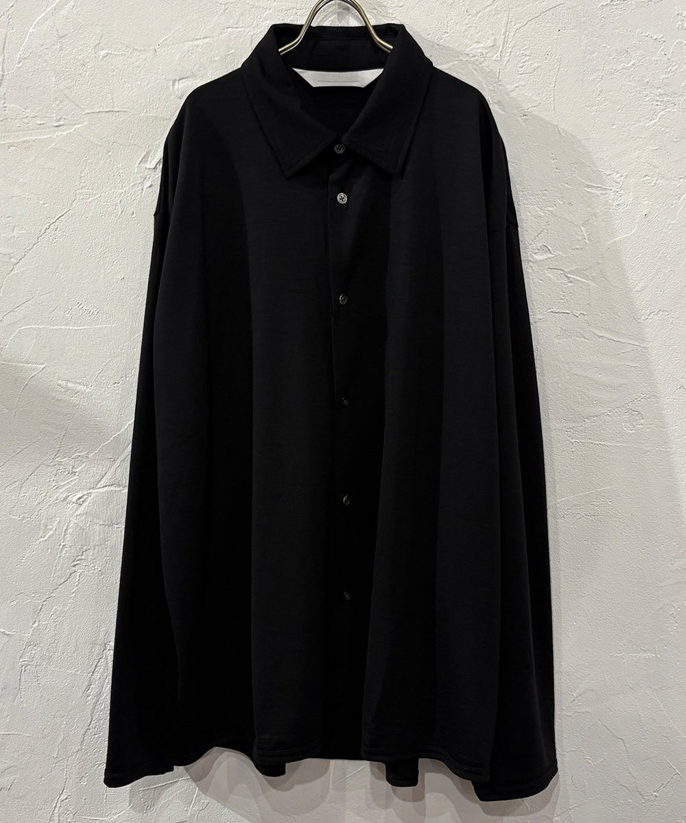 ANDER - MERINO SHIRT / BLACK 商品画像 - DB&BAR