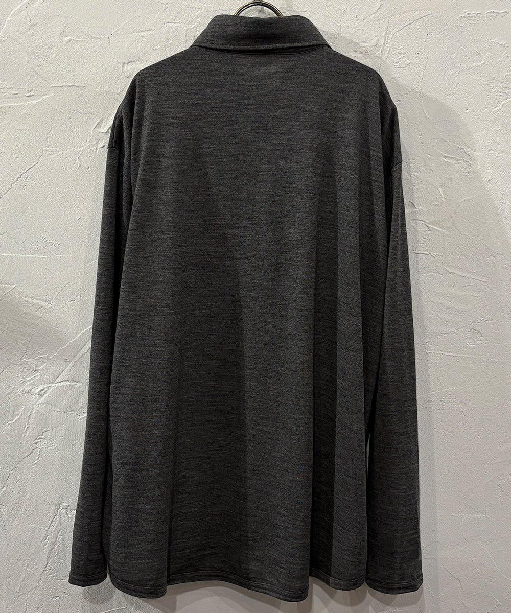 ANDER - MERINO SHIRT / MID GREY 商品画像 - DB&BAR