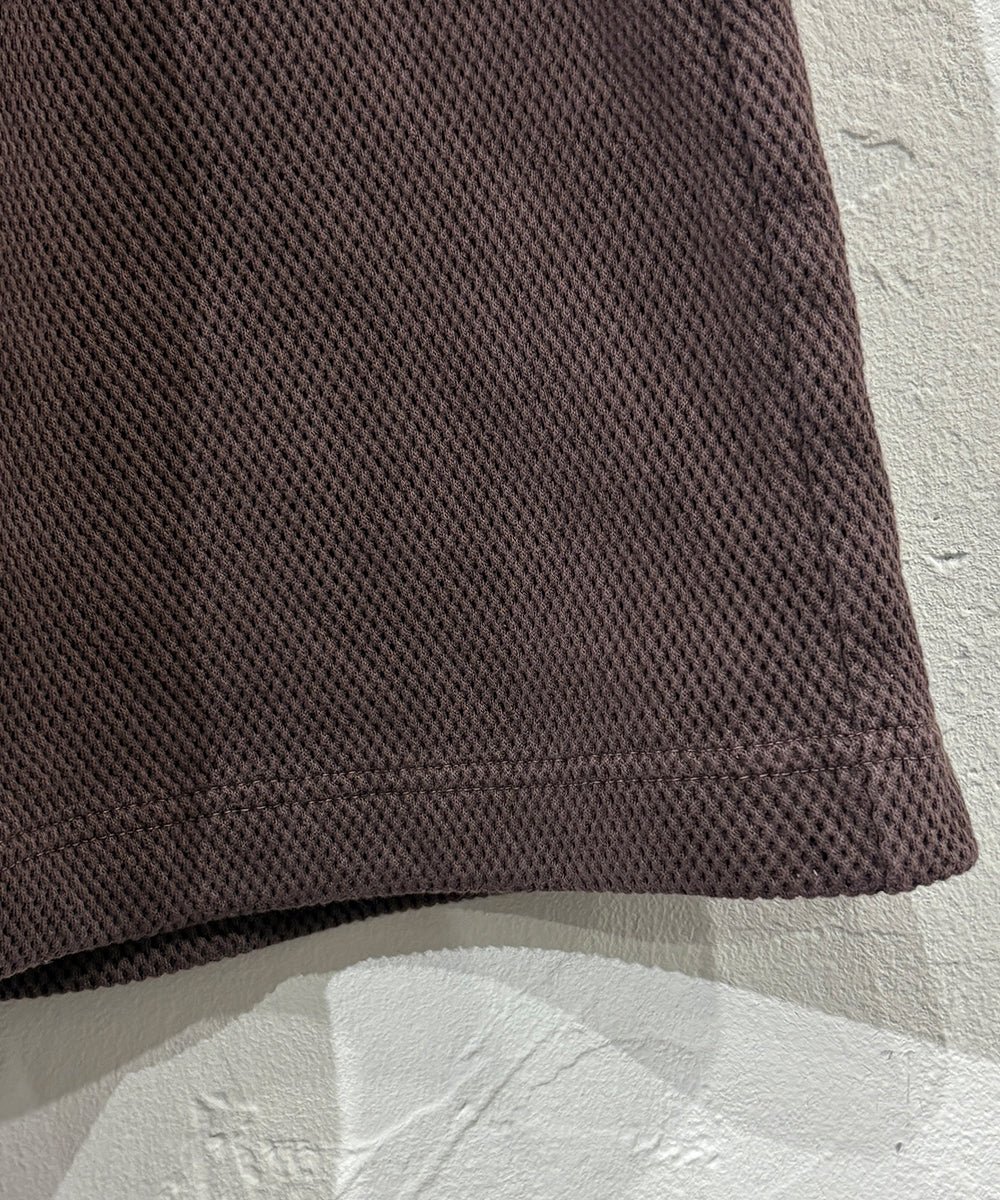 ANDER - MESH SHORTS DK BROWN 商品画像 - DB&BAR