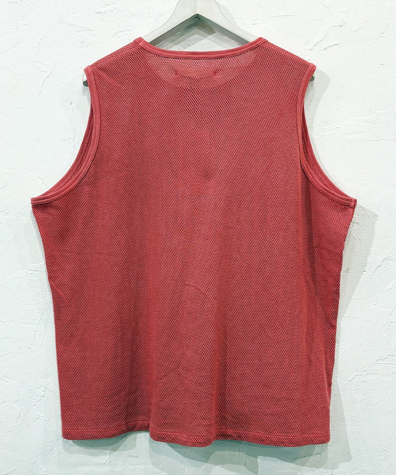 ANDER - MESH SLEEVELESS SHABBY RED 商品画像 - DB&BAR