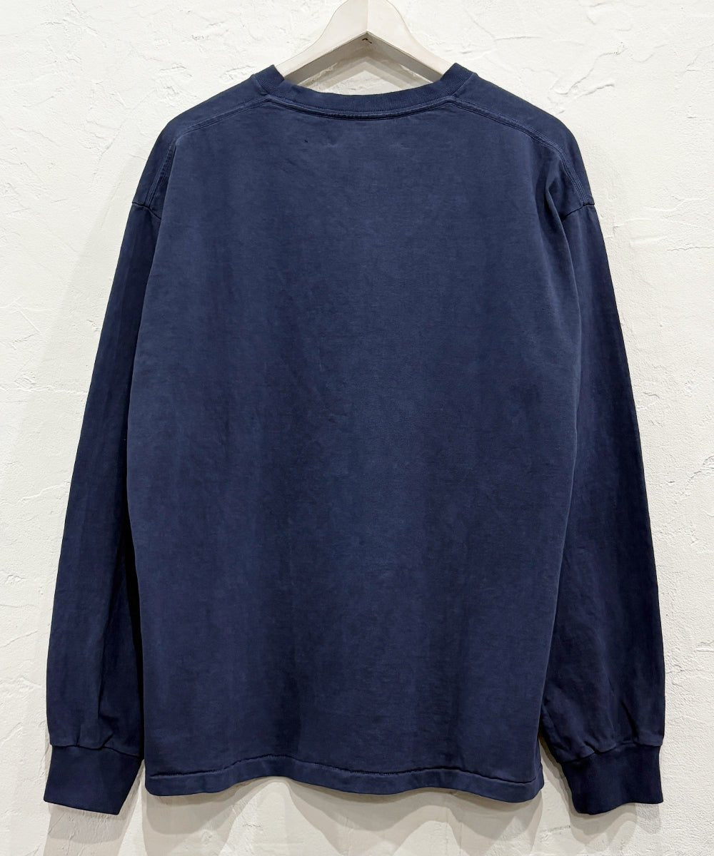 ANDER - POISON LS TEE / 60s NAVY 商品画像 - DB&BAR
