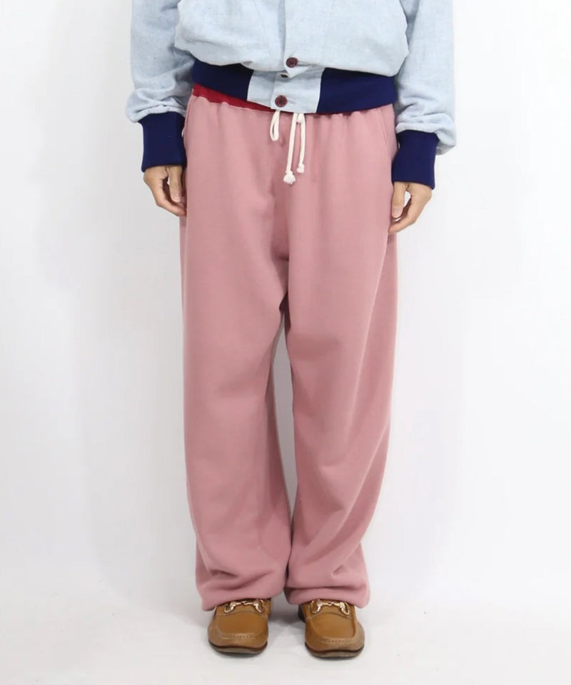 ANDER - SIDE SEAMLESS SWEAT PANTS / FADE RED×SCARLET 商品画像 - DB&BAR