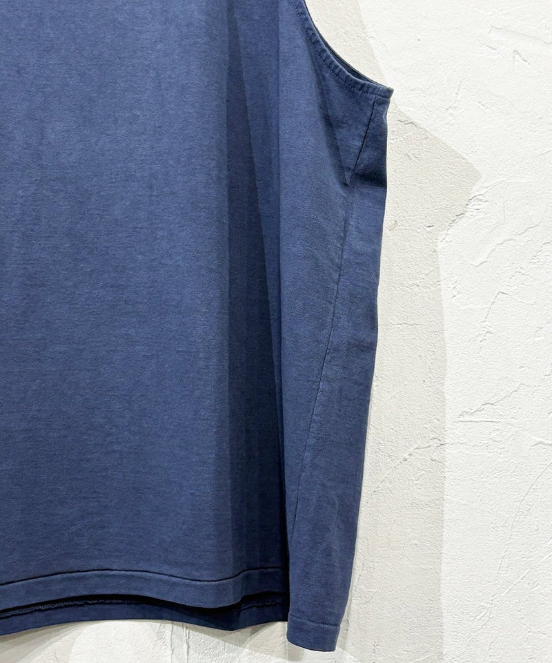 ANDER - SLEEVELESS POISON TEE 60s NAVY 商品画像 - DB&BAR