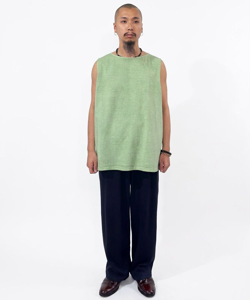 ANDER - SLEEVELESS POISON TEE MINT LIME 商品画像 - DB&BAR