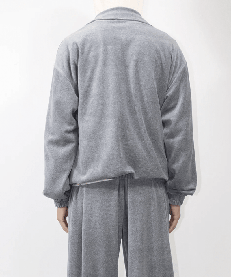 ANDER - VELOUR POLO / HEATHER 商品画像 - DB&BAR