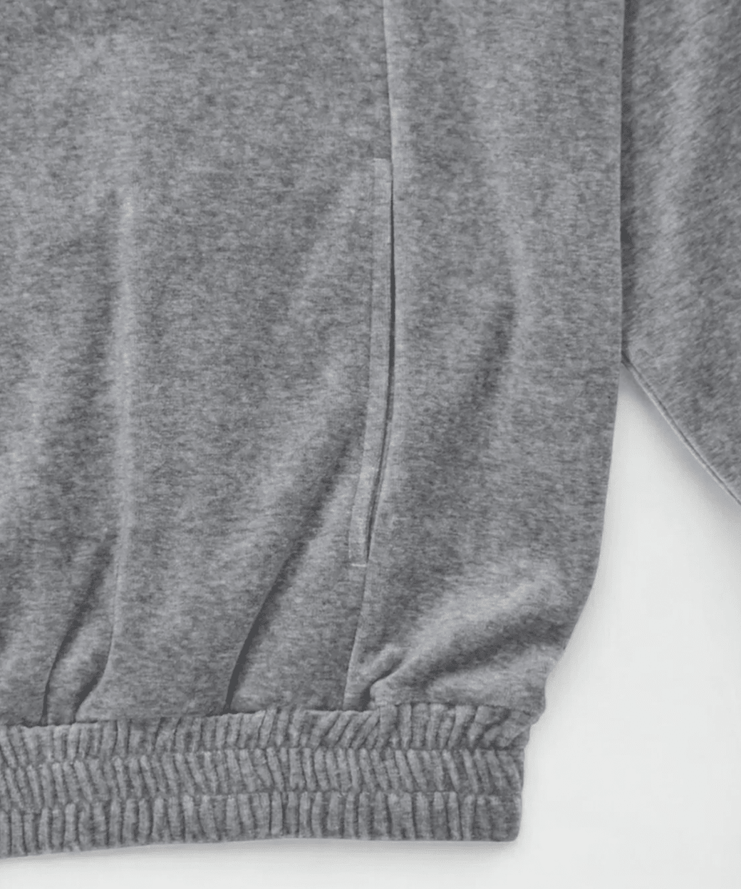 ANDER - VELOUR POLO / HEATHER 商品画像 - DB&BAR