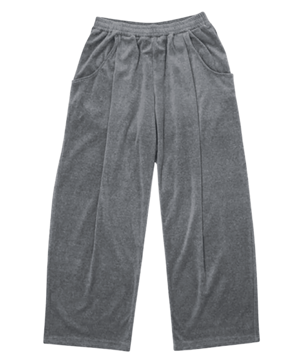 ANDER - VELOUR TUCK PANTS / HEATHER 商品画像 - DB&BAR