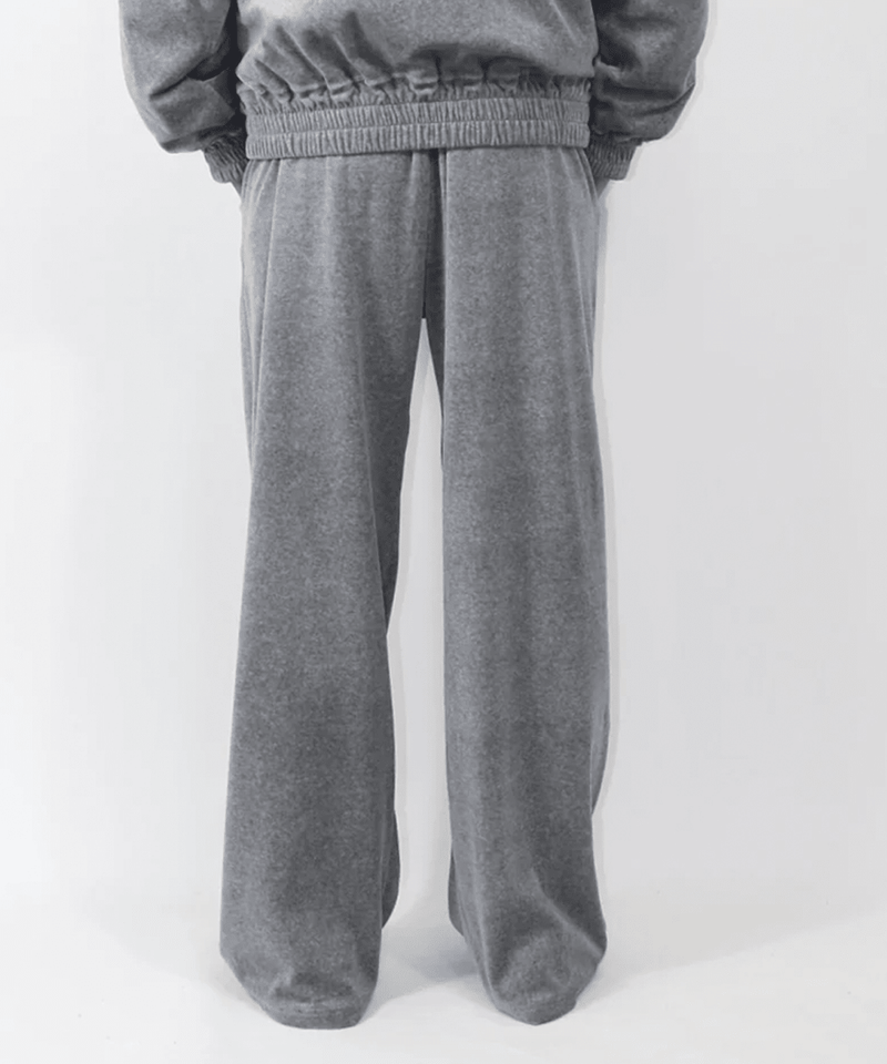 ANDER - VELOUR TUCK PANTS / HEATHER 商品画像 - DB&BAR