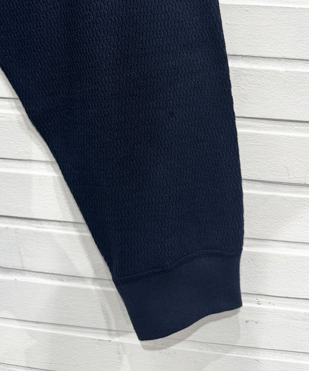ANDER - WAFFLE CHILLAX TOP / NAVY - DB&BAR