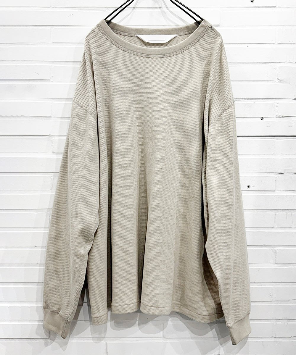 ANDER - WAFFLE CHILLAX TOP / OFF - DB&BAR