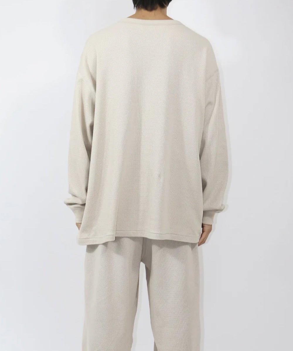 ANDER - WAFFLE CHILLAX TOP / OFF - DB&BAR