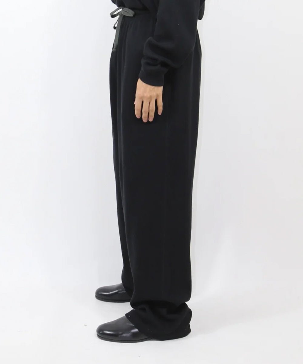 ANDER - WAFFLE SLEEPY PANTS / BLACK 商品画像 - DB&BAR