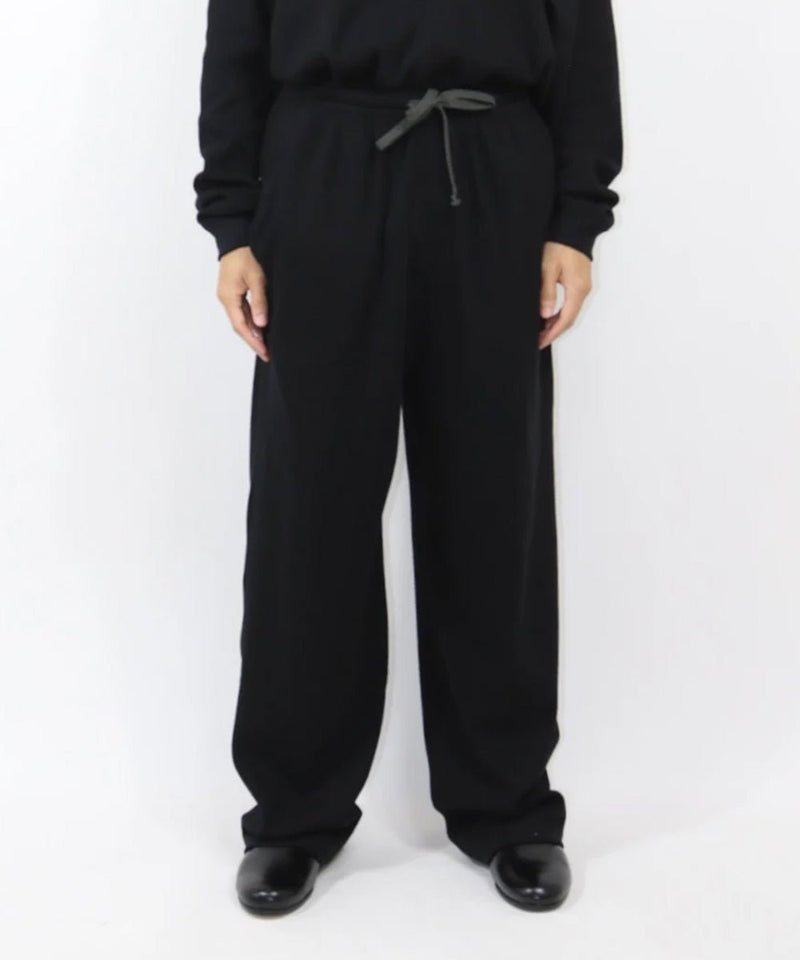 ANDER - WAFFLE SLEEPY PANTS / BLACK 商品画像 - DB&BAR