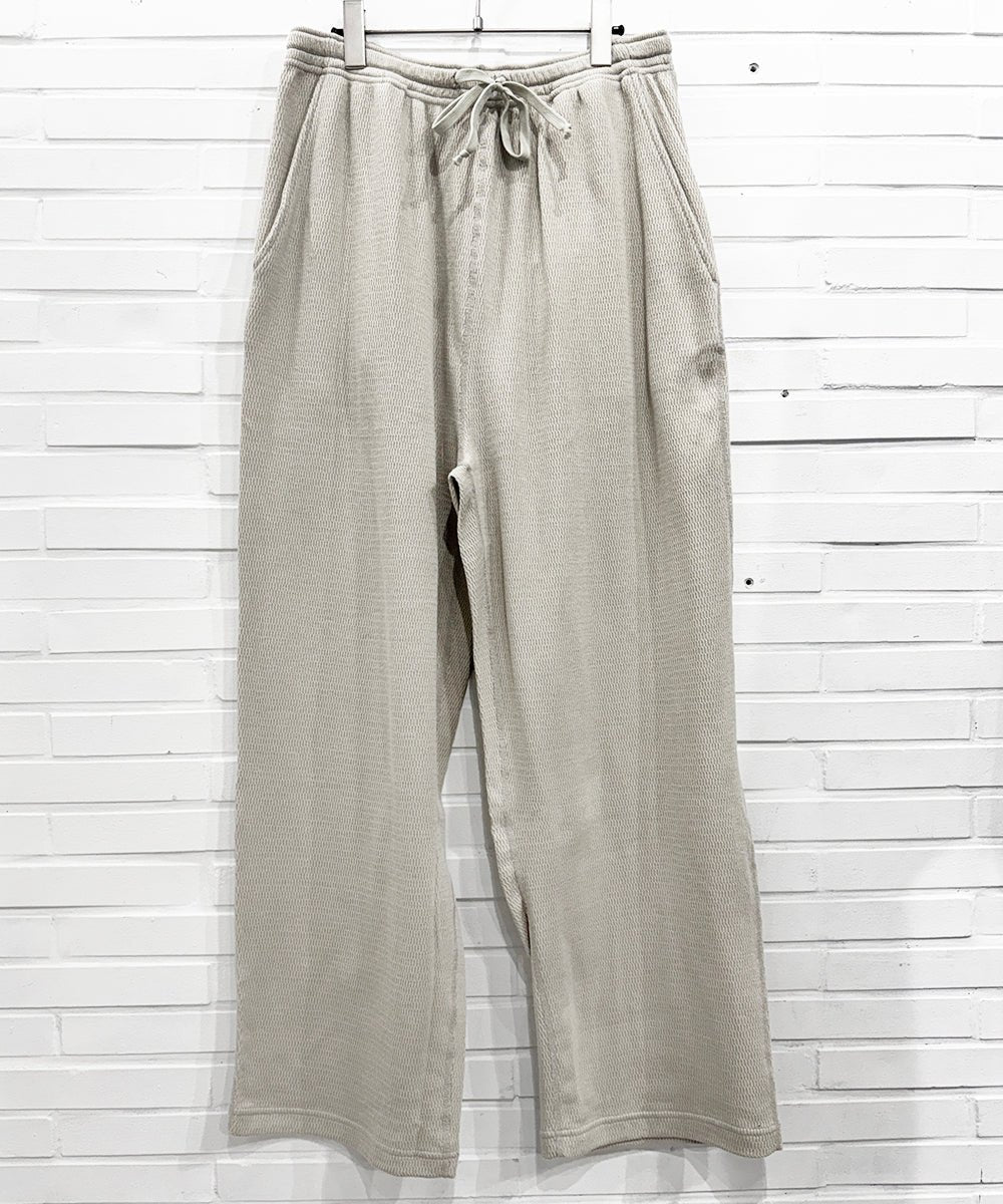 ANDER - WAFFLE SLEEPY PANTS / OFF 商品画像 - DB&BAR