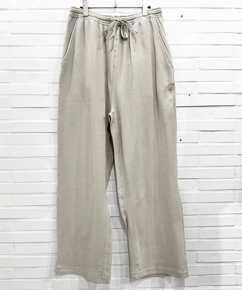 ANDER - WAFFLE SLEEPY PANTS / OFF 商品画像 - DB&BAR
