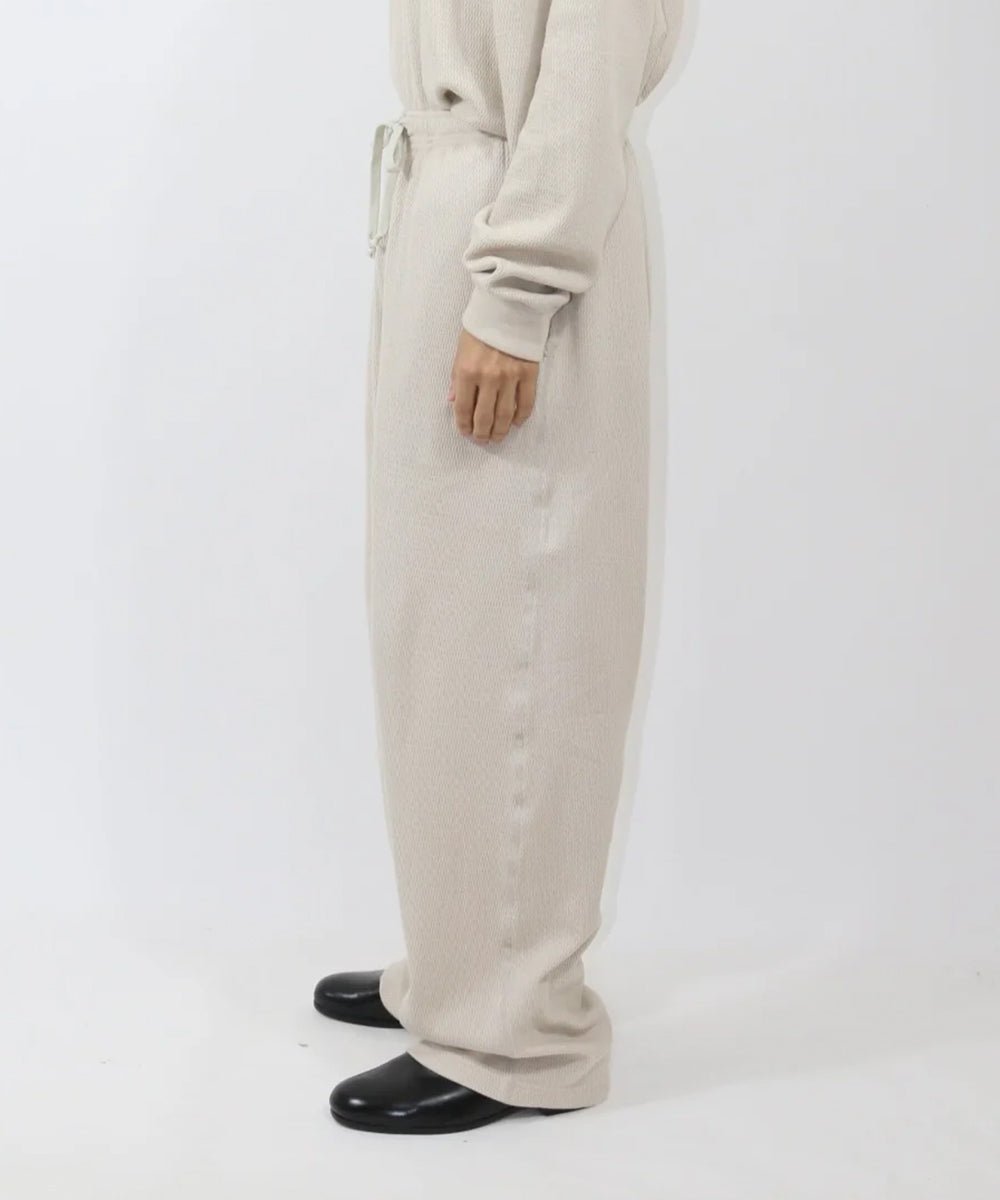 ANDER - WAFFLE SLEEPY PANTS / OFF 商品画像 - DB&BAR