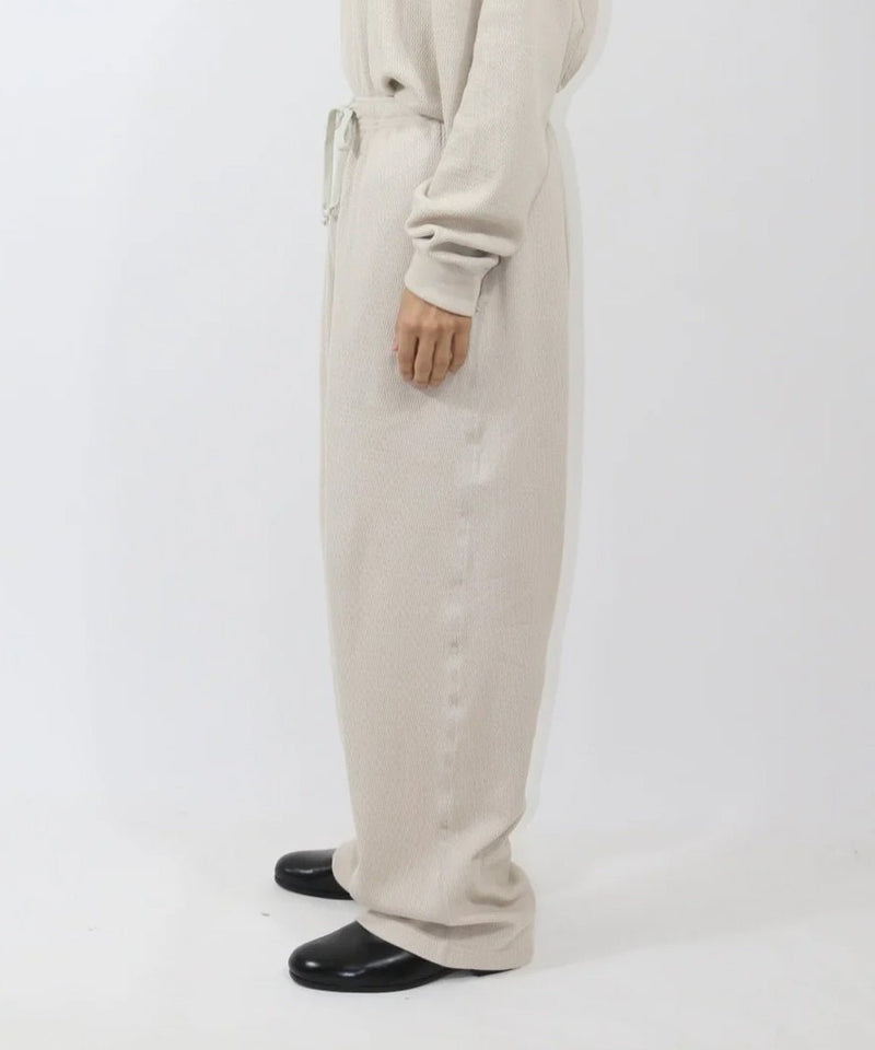 ANDER - WAFFLE SLEEPY PANTS / OFF 商品画像 - DB&BAR