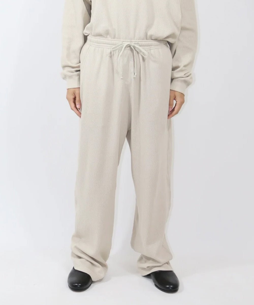 ANDER - WAFFLE SLEEPY PANTS / OFF 商品画像 - DB&BAR