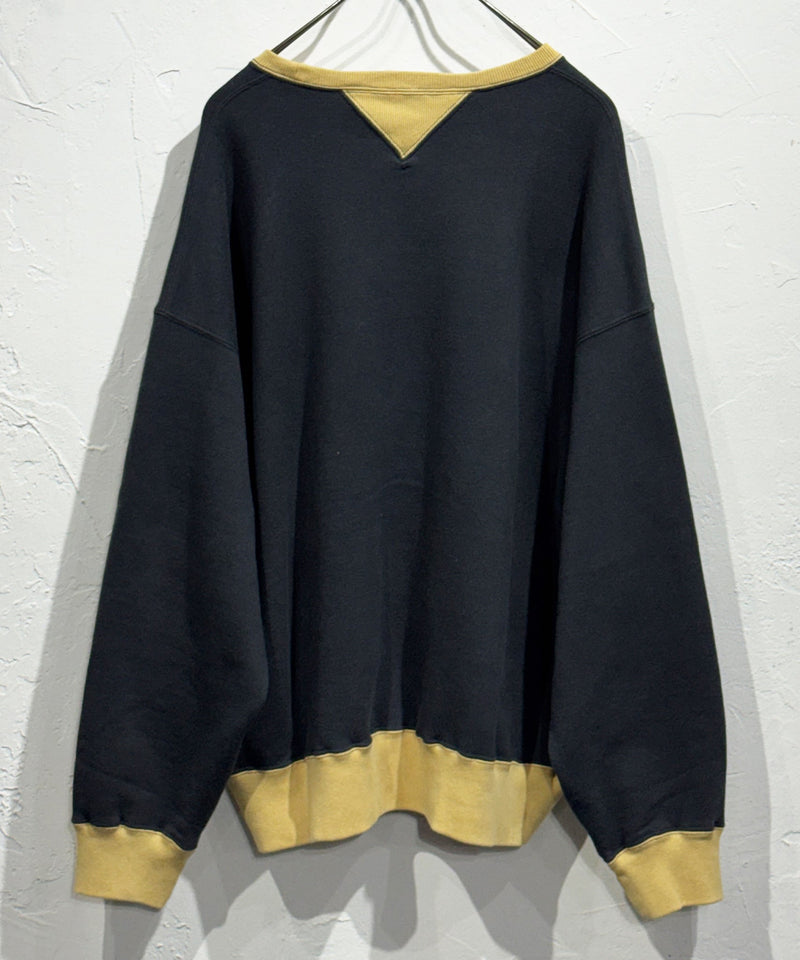 ANDER - WV SWEAT / OFF BLACK×AGING GOLD 商品画像 - DB&BAR