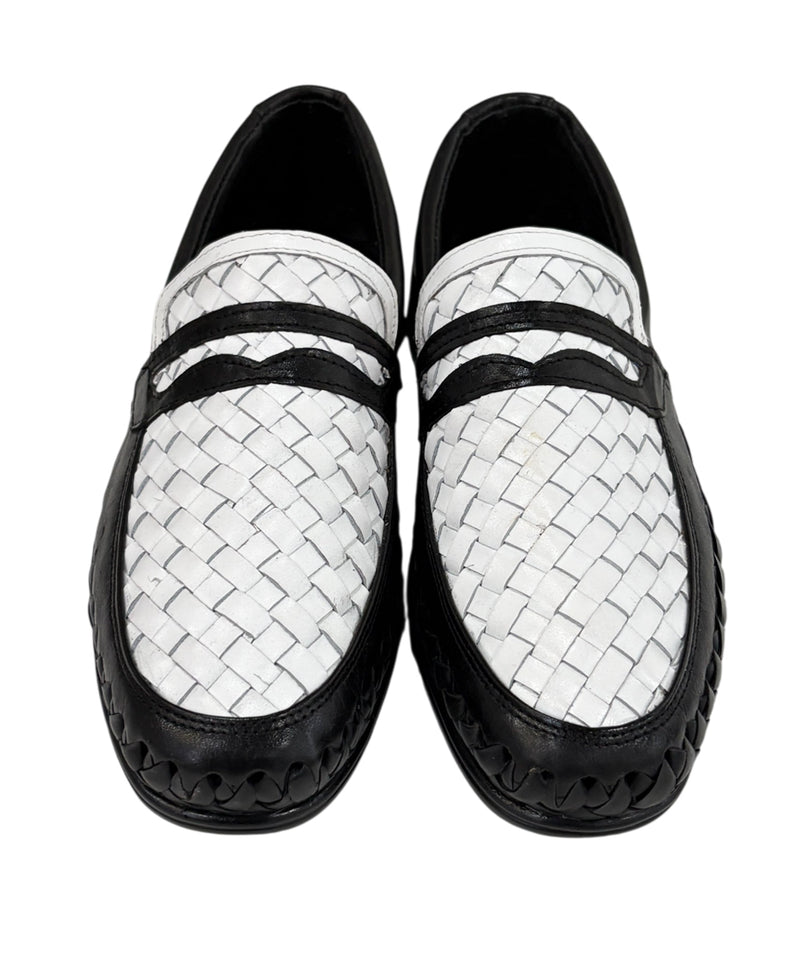 Aztec - LOAFERS / BLACK×WHITE 商品画像 - DB&BAR