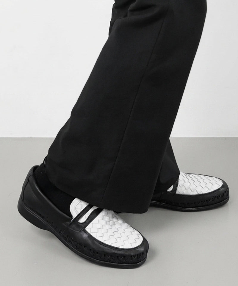 Aztec - LOAFERS / BLACK×WHITE 商品画像 - DB&BAR