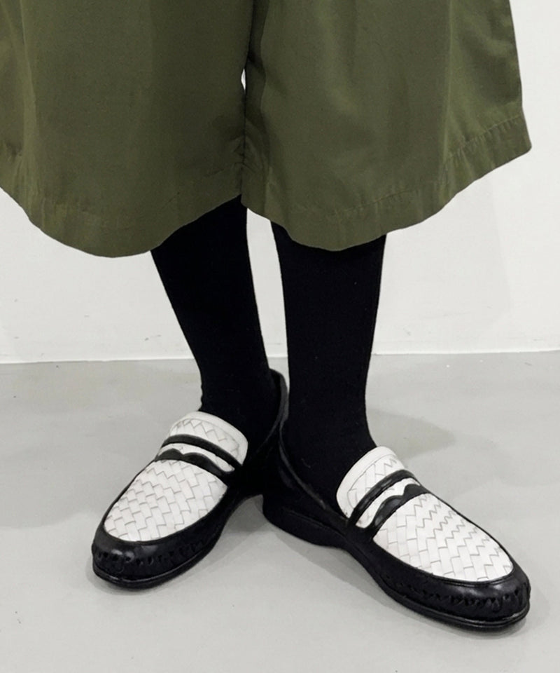 Aztec - LOAFERS / BLACK×WHITE 商品画像 - DB&BAR