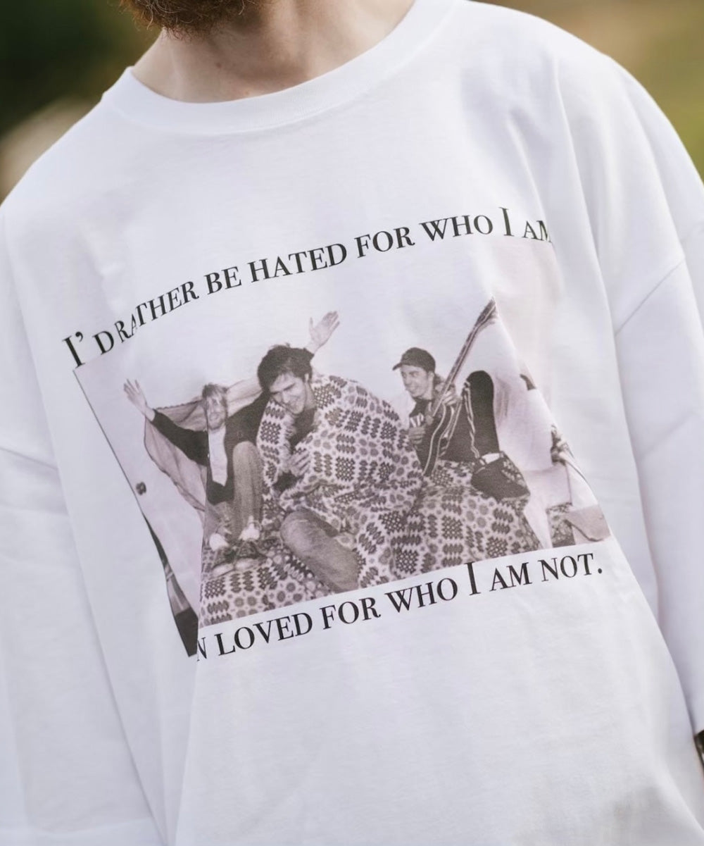 Guidance - PHOTO message -Tee-  WHITE ONLINE STORE PAGE |  ガイダンス フォトメッセージ ティー ホワイト オンライン ストア ページ 商品画像