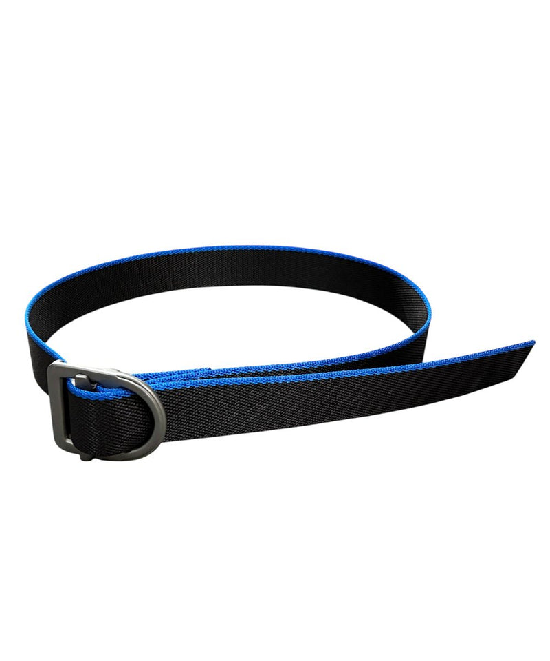 BISON DESIGNS - 38MM - LAST CHANCE™ LIGHT DUTY GUNMETAL BUCKLE / BLACK/COBALT 商品画像 - DB&BAR
