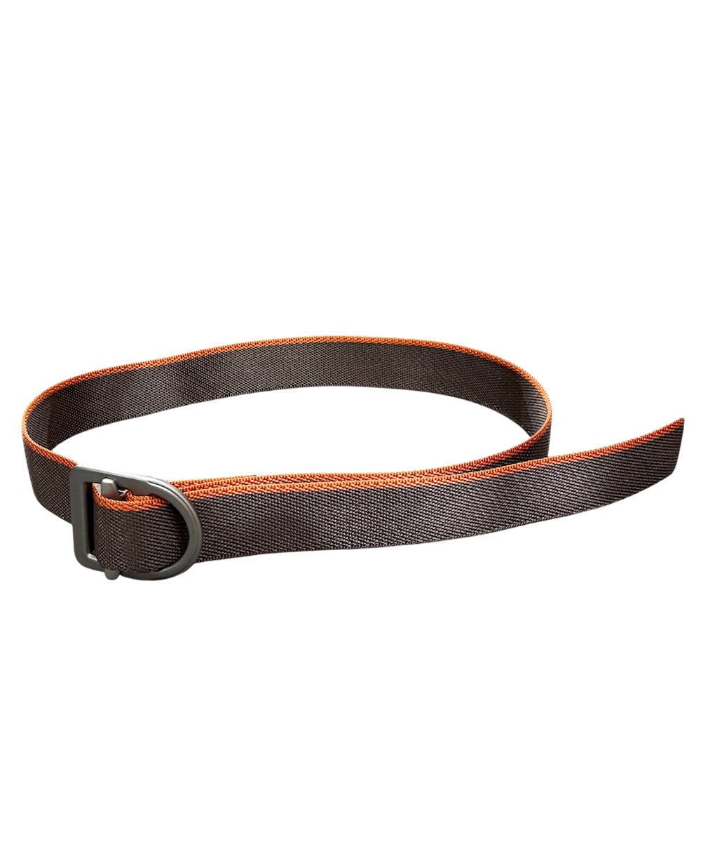 BISON DESIGNS - 38MM - LAST CHANCE™ LIGHT DUTY GUNMETAL BUCKLE / GRAPHITE/ORANGE 商品画像 - DB&BAR