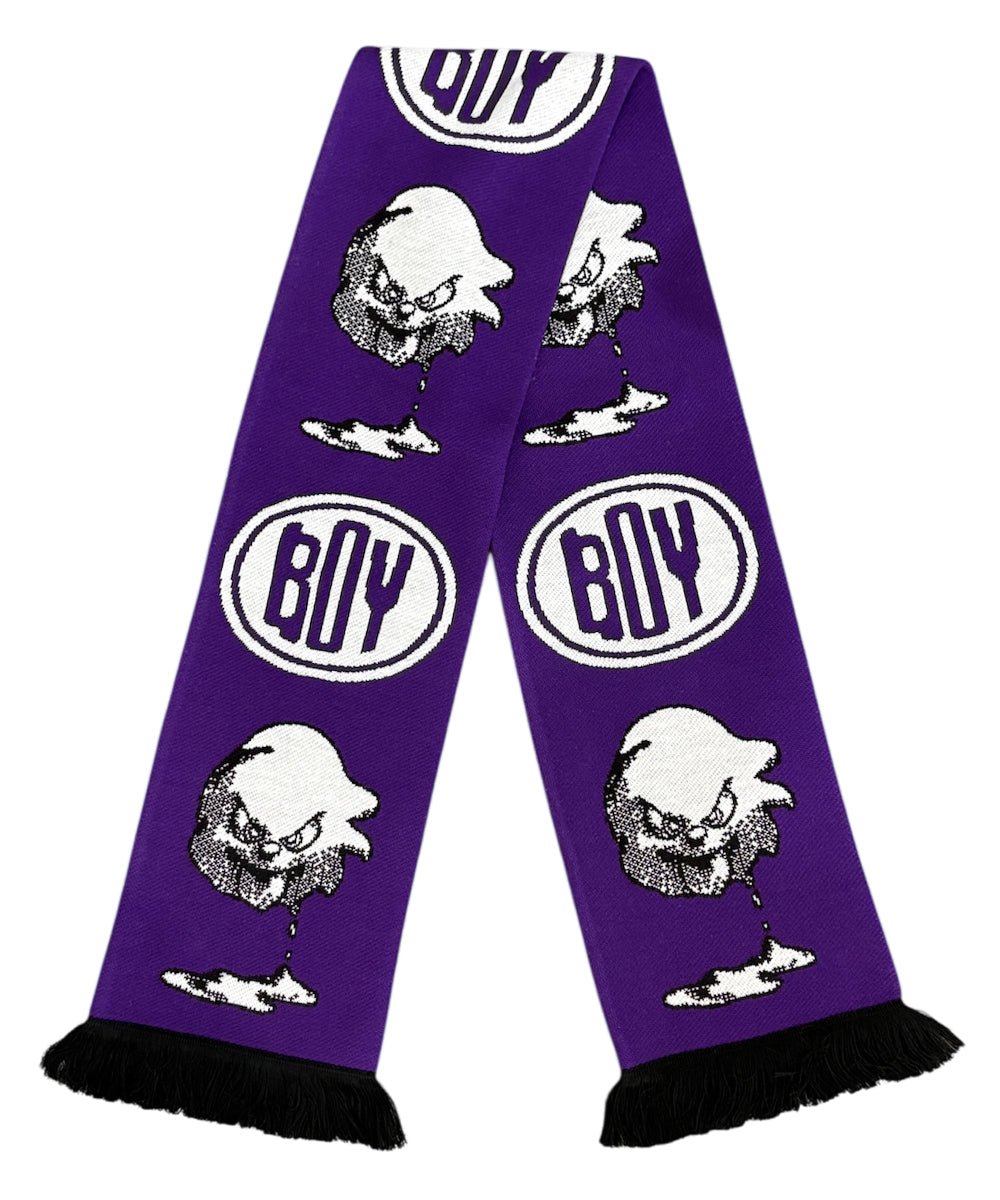 BOY - KNIT SCARF / PURPLE 商品画像 - DB&BAR