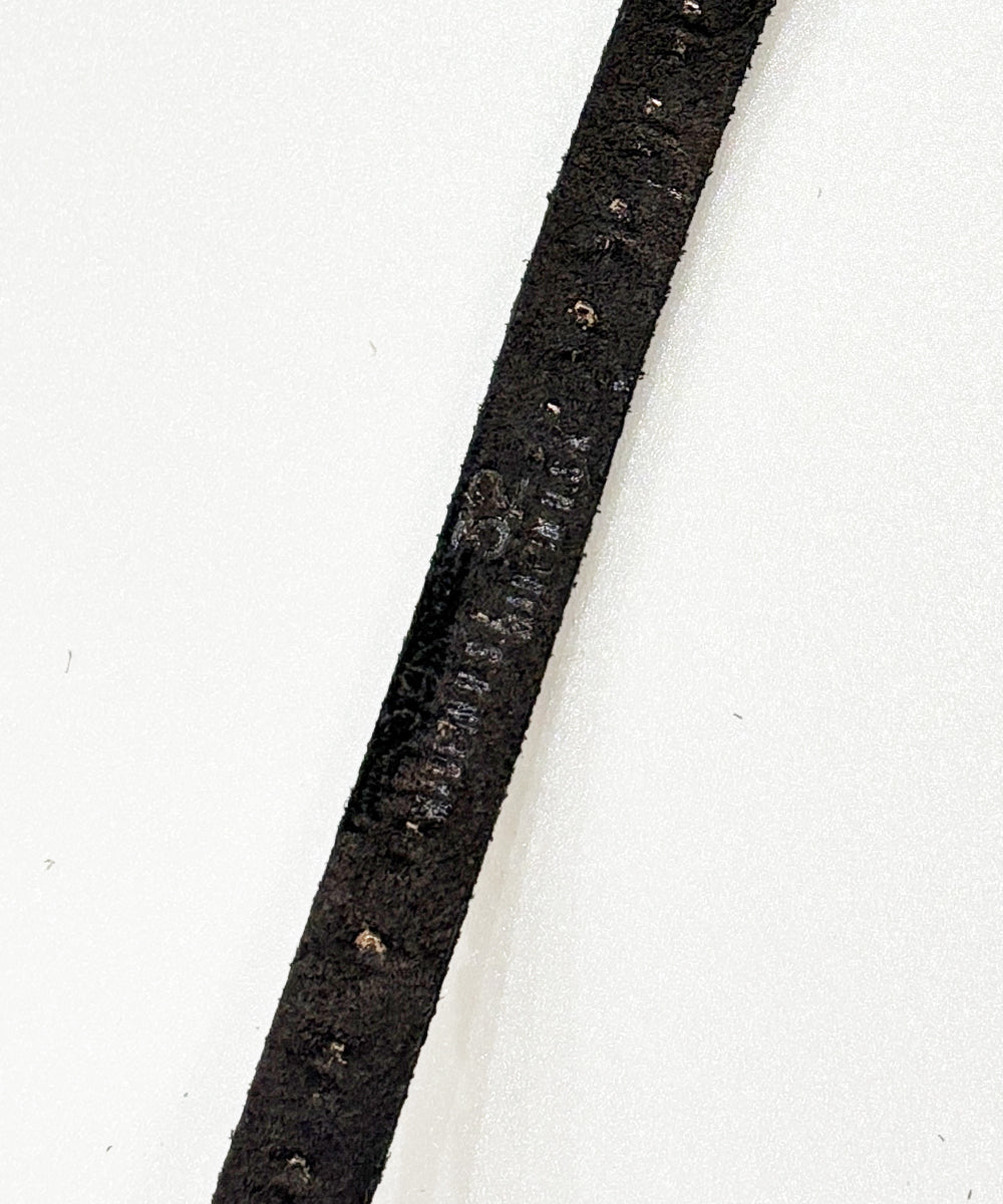 BRACKNEY LEATHER WORKS - 3/4” PYRAMID 1ROW BELT / BLACK 商品画像 - DB&BAR