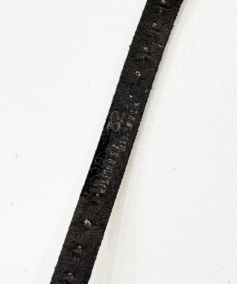 BRACKNEY LEATHER WORKS - 3/4” PYRAMID 1ROW BELT / BLACK 商品画像 - DB&BAR