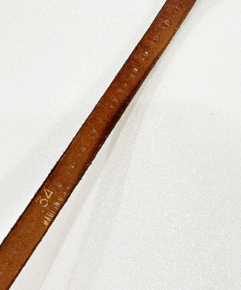 BRACKNEY LEATHER WORKS - 3/4” PYRAMID 1ROW BELT / BROWN 商品画像 - DB&BAR