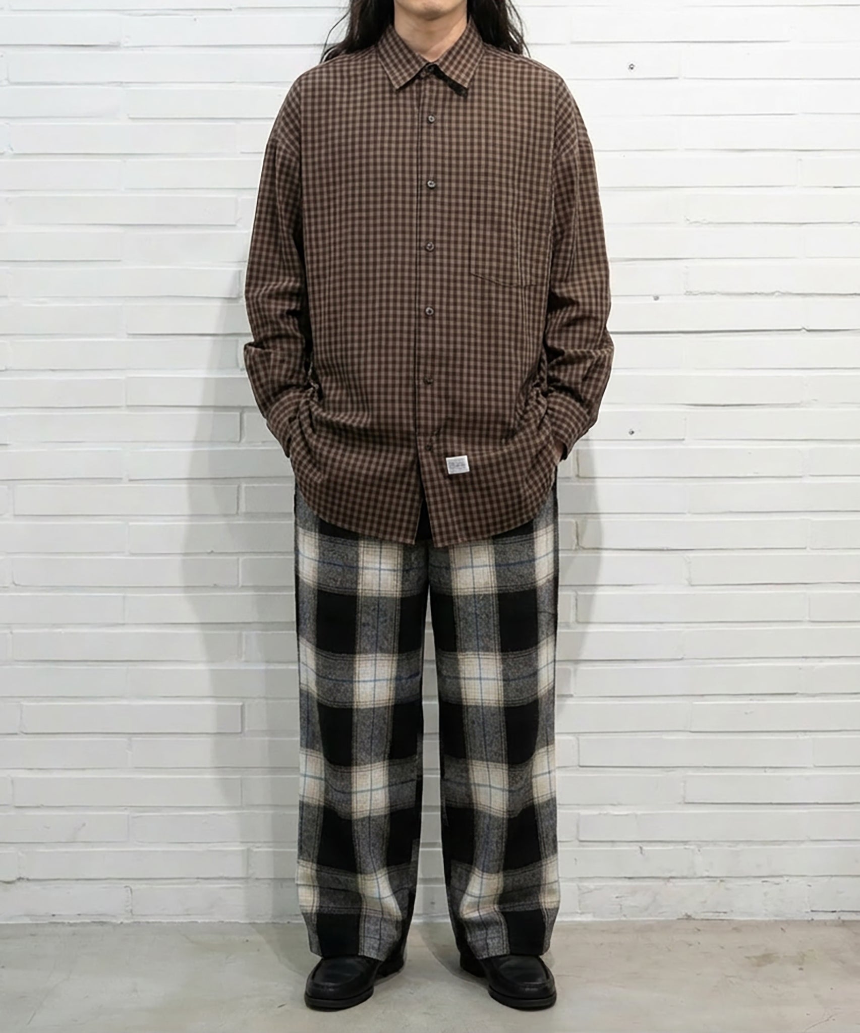CALTOP - OMBRE WIDE EASY PANTS 商品画像 - DB&BAR