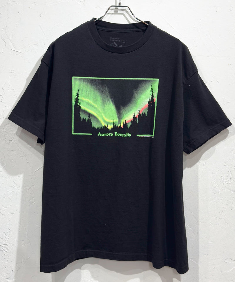 COTTON EXPRESSIONS - AURORA T - SHIRT / BLACK - DB&BAR