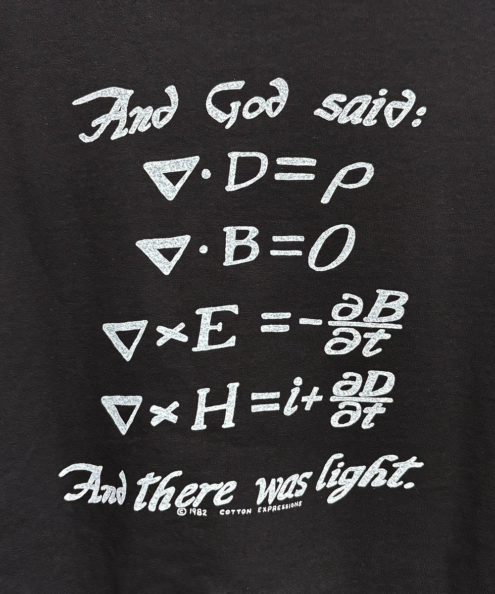 COTTON EXPRESSIONS - PRINT T - SHIRT BLACK HOLE / BLACK 商品画像 - DB&BAR