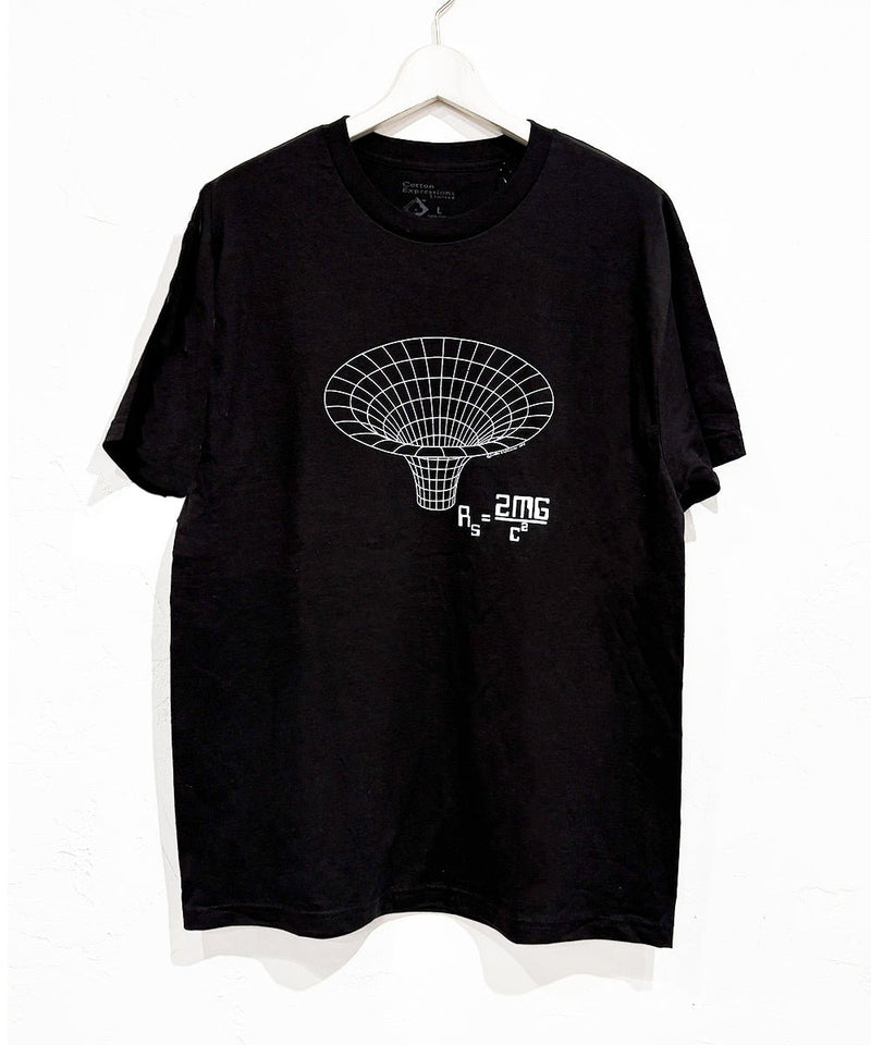 COTTON EXPRESSIONS - PRINT T - SHIRT BLACK HOLE - DB&BAR