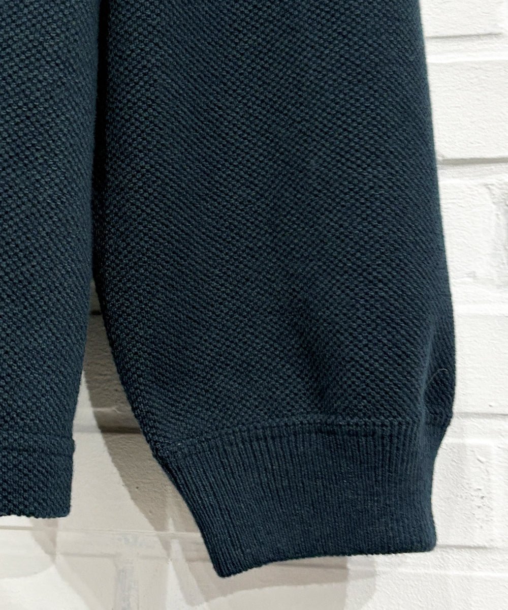 crepuscule 「 Moss Stitch L/S / L.Green 」 crepuscule - 【残り一点