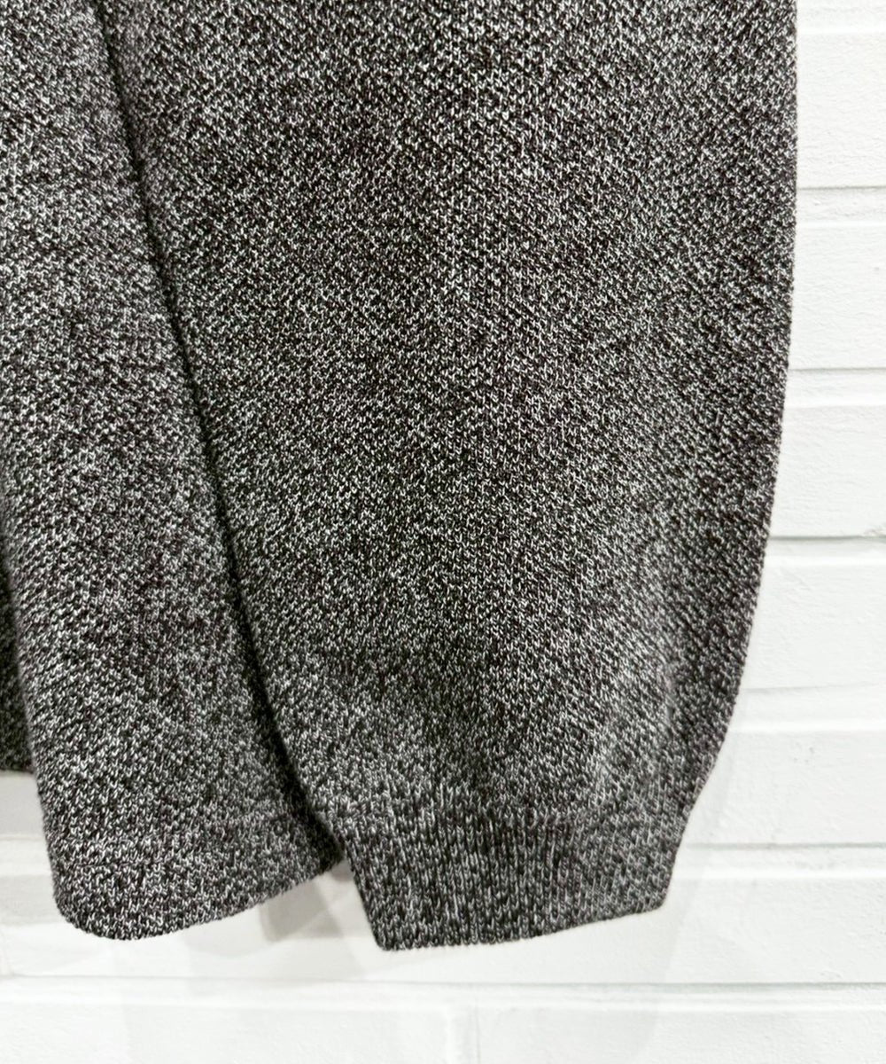 crepuscule - Cotton Rayon Moss Stitch Pull Over / HEATHER BROWN 商品画像 - DB&BAR