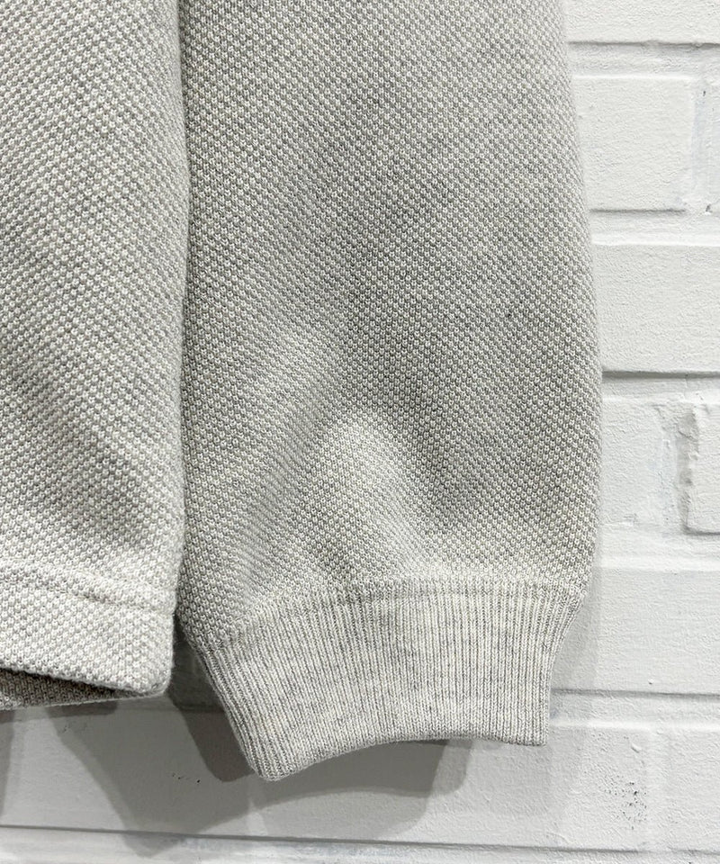 crepuscule - Cotton Rayon Moss Stitch Pull Over / OATMEAL 商品画像 - DB&BAR