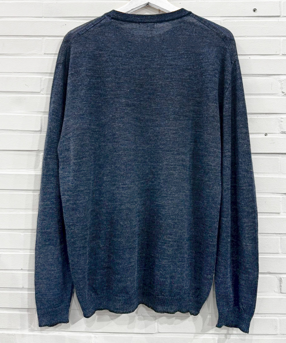 crepuscule - Whole Garment Rametrimming Pull Over ONLINE STORE PAGE | クレプスキュール - ホール ガーメント ラメトリミング プルオーバー オンライン ストア ページ 商品画像