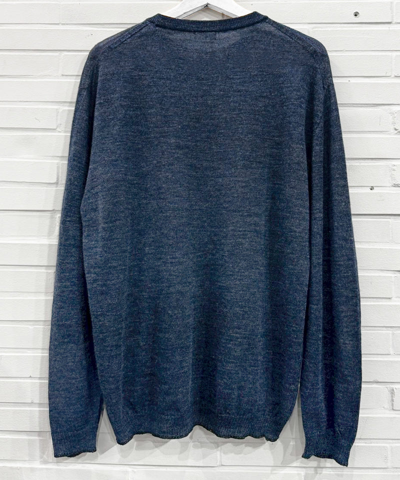 crepuscule - Whole Garment Rametrimming Pull Over ONLINE STORE PAGE | クレプスキュール - ホール ガーメント ラメトリミング プルオーバー オンライン ストア ページ 商品画像