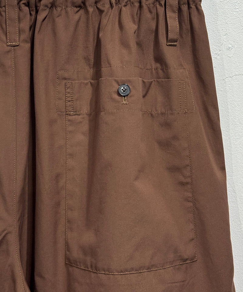 CURRENTAGE - OVERLAY SHORTS / BROWN 商品画像 - DB&BAR