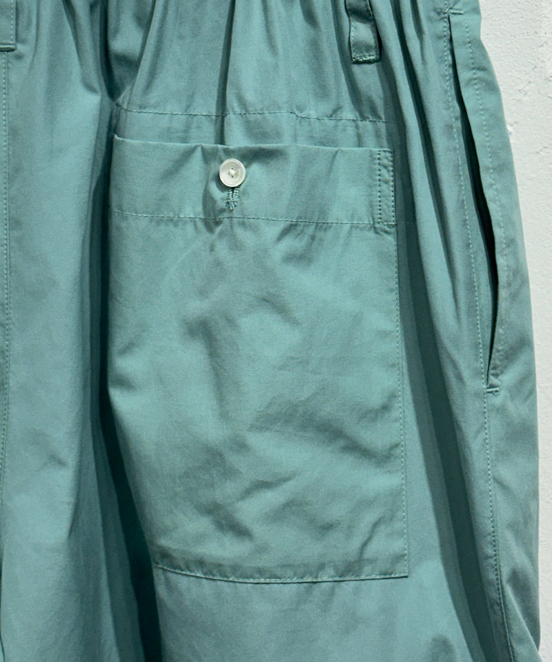 CURRENTAGE - OVERLAY SHORTS / GREEN 商品画像 - DB&BAR